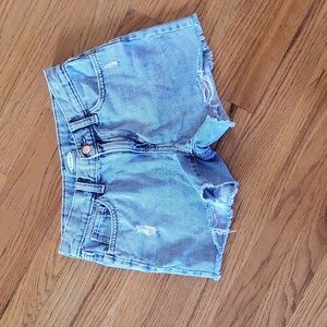 Old Navy girl's denim shorts, Size 14,